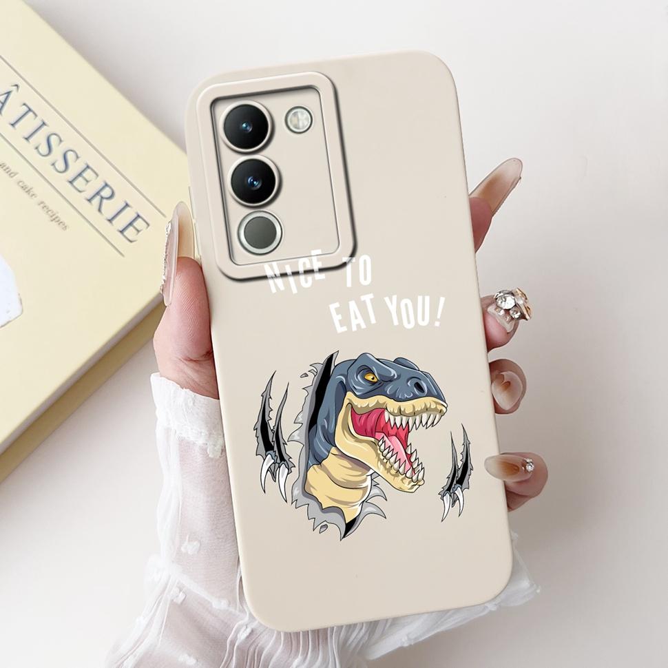 For Vivo Y200 Casing V2307 Stylish Sunflower Cartoon Girls Cover Case For Vivo Y 200 V29E V 29E Y200 5G Soft Fundas Capa 6.67"