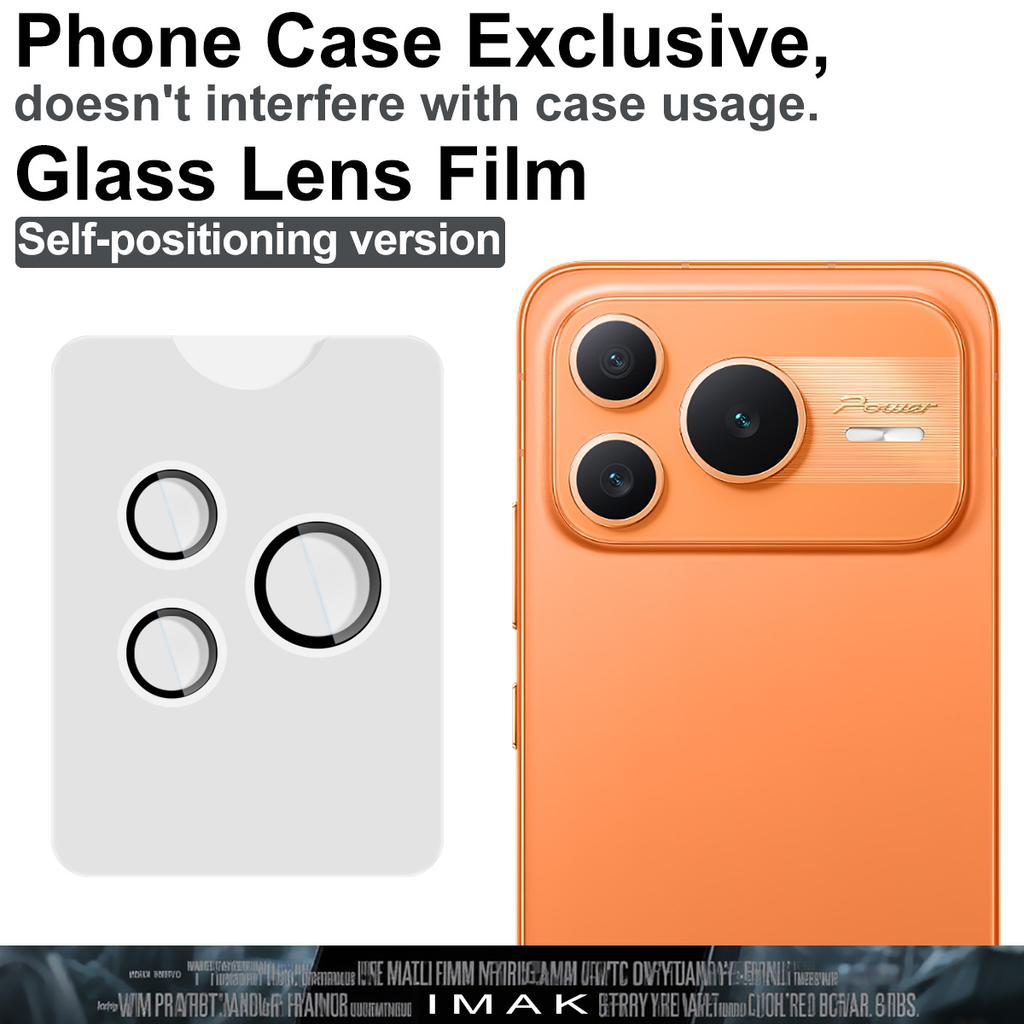 For Honor Power 2 5G Glass IMAK High Definition Glass Lens Film Self-positioning Version