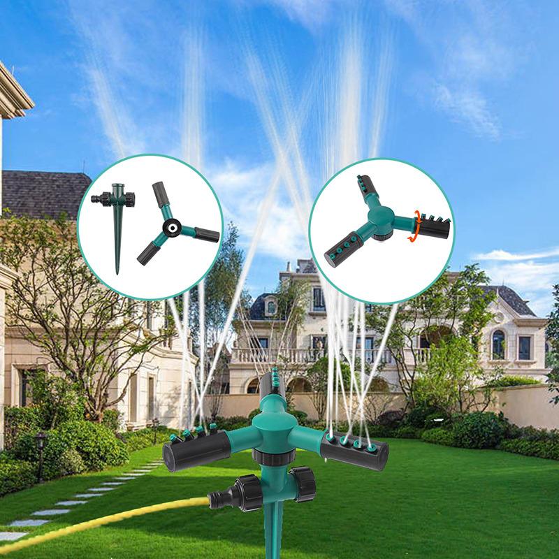 Garden Automatic Sprinkler Garden Watering Sprinkler 360 Degrees Rotating Water for Agricultural Irrigation Irrigation