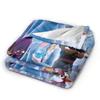 Frozen Elsa Anna Olaf    Fantasy Comedy Knitted Blankets Fleece  Super Warm Throw Blanket for Bedroom Sofa Bedspread