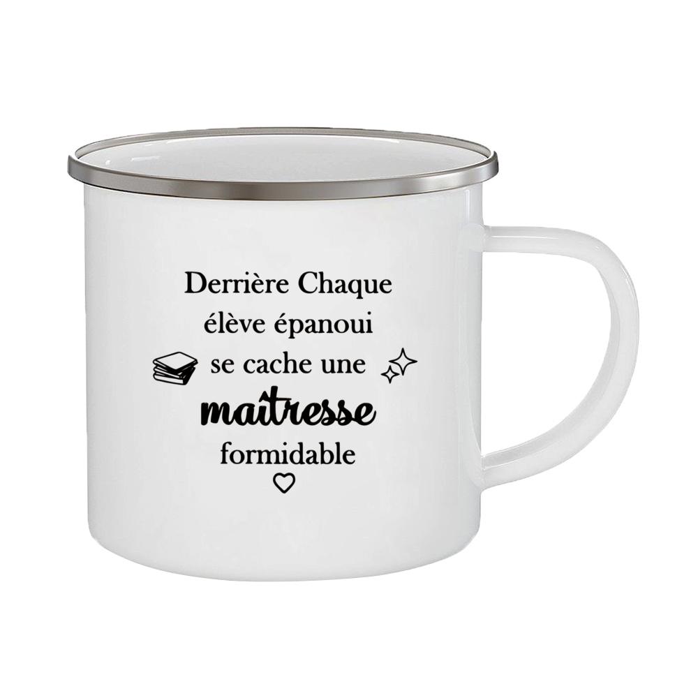 Thank You Mistress Teacher Gifts Coffee Mug End of Year Teacher's Gift Cups Teacher Enamel Mug End of School Year Gift Cups