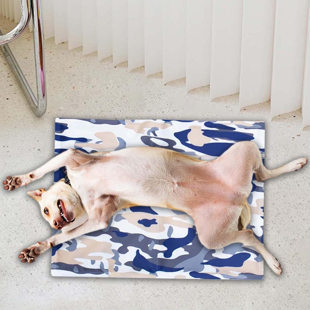 Dog Cooling Mat Dog Cooling Crate Gel Pad Heat Dissipation Summer Relaxation Pet Sleeping Accessories For Backyard Kennels
