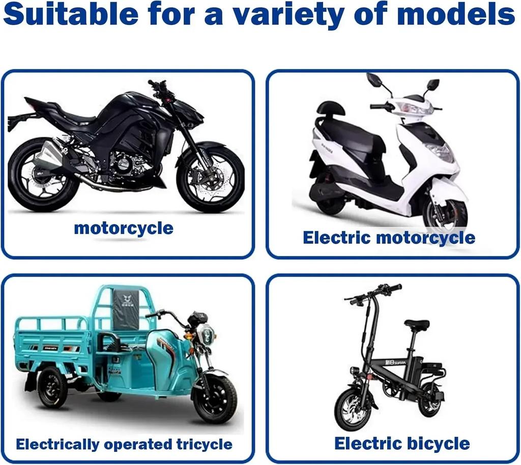 2 st Motorcykel Farthållare Gasreglage Handtag Elfordon Förstärkare Tillbehör Universal Gasreglage Accelerator