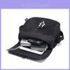 Simple And Stylish Oxford Cloth Shoulder Bag Large Capacity Unisex Black/khaki