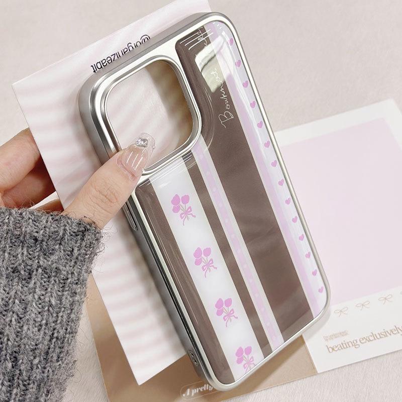 

Zhitai Electroplated Silver Case for iPhone 14 Pro, 15, 13 Pro Max, Huawei P70 iPhone 14 Pro Max