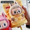 For 15cm Labubu The Monsters Figure Doll Potato Chip Packaging Clothes Cartoon Heartbeat Macaron Clothes