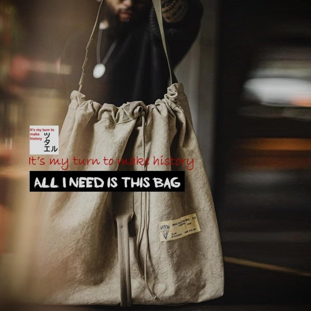 Militär Seesack Schulter American Vintage und Sea Barrack Reiseausrüstung Tasche [Tsutaeru] Tasche, Khaki/Retro-Design, Tasche, Lässig, Canvas, Herren Damen, Tasche,