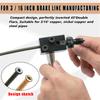 3/16 Inch Brake Line Double Flaring Tool Handheld 45 Degree SAE for Brake Hose Nickel Tube and Copper Tubing 4.75mm