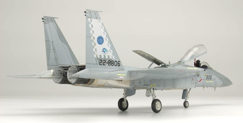 Platts Air Force Eagle Chitose Airport Mașină de pictat pentru aniversarea a 96-a aniversare Model din plastic Culoare 1/72 Auto-apărare F-15J AC-70