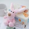 Cuddly Soft And Bunny Plush Toy For Children In Pink Gray Blue And White Cream