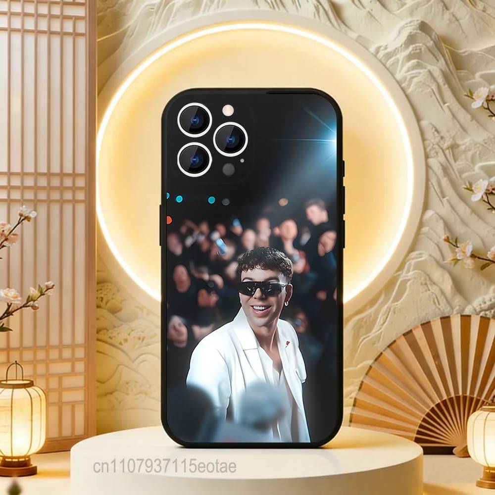 Singer Q-Quevedo BUENAS NOCHES For iPhone 12,16,13,14,15,17,11,Pro,Max,Plus,E,Air,Mini TPU Soft To Skin-friendly Phone Case