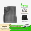 Eco-Friendly TPE Floor Mats for 2023 Tesla Model 3 - All-Weather Piano Style