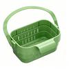 Foldable Hanging Sink Strainer Basket Colander Kitchen Food Fruit Residue Filter for Kitchen Organization Use