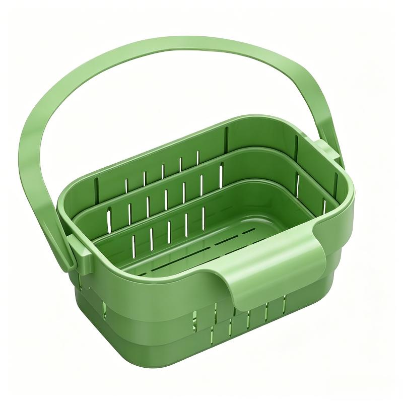 Foldable Hanging Sink Strainer Basket Colander Kitchen Food Fruit Residue Filter for Kitchen Organization Use