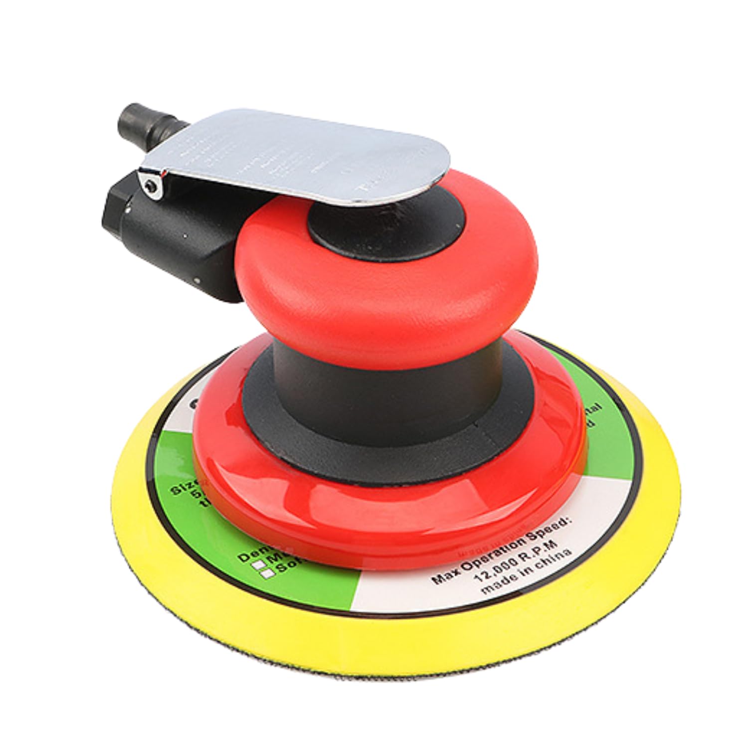 

Nakk One Air Polisher, Double Action, Professional Grade Polishing Tool, Buffing Wheel, Metal, Paint, Polishing (Red/Black, 6-inch (150mm))