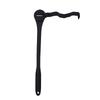 Back Shaving Extension Handle Flexible Bendable Water Proof Long Handle Shaving Tool Black