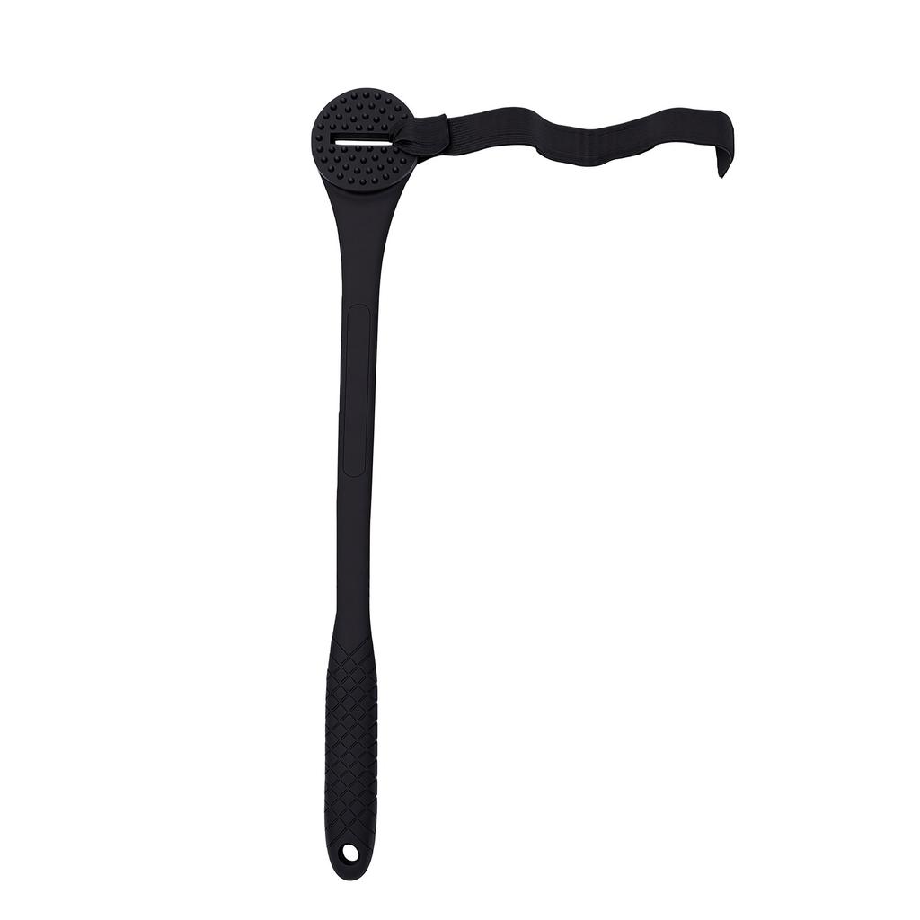 Back Shaving Extension Handle Flexible Bendable Water Proof Long Handle Shaving Tool Black
