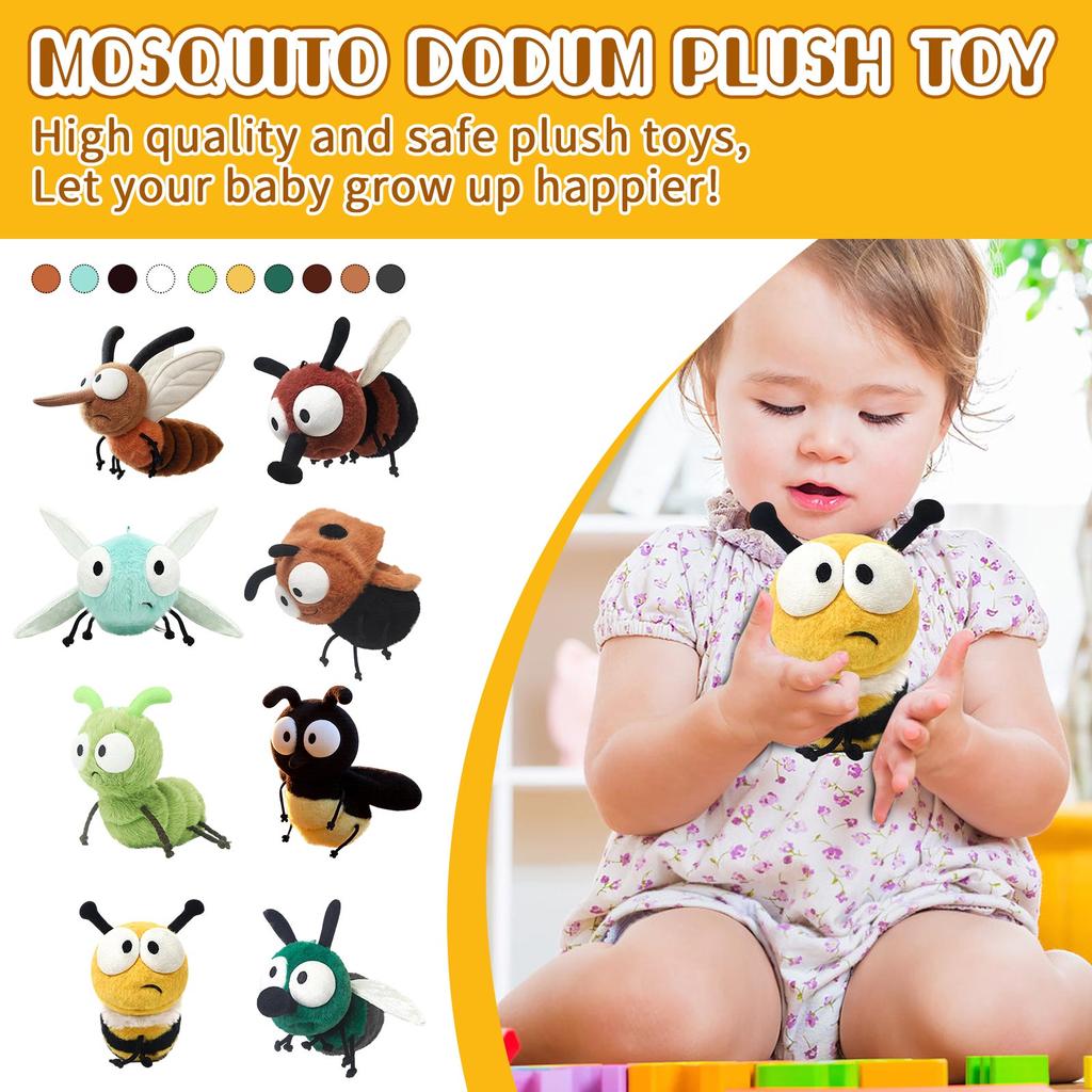 Mosquito Dodom Plush Toy Pendant Doll Sleeping Pillow Accompanying Sleeping Doll Female Birthday Gift