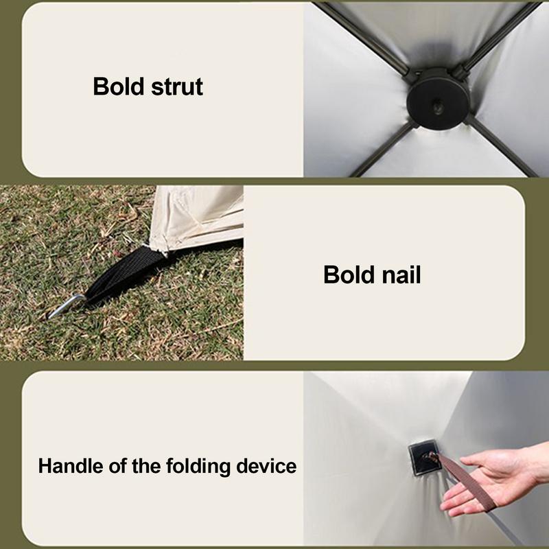 Camping Tent Beach Tent 3-4 Person Family Foldable Shelter Waterproof Automatic Setup For Camping Hiking Traveling