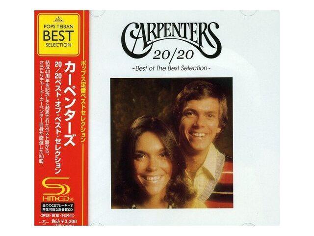 

[SHM-CD] 20/20 The Best Selection Compil. Japan OBI Carpenters UICY-8167 NEW