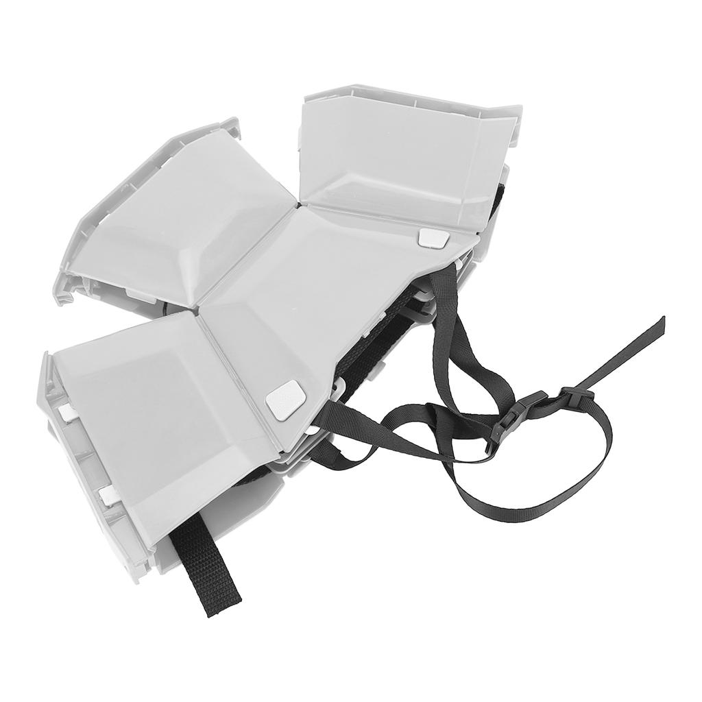 Foldable Helmet High Strength Plastic Head Protection Safety Hat for Outdoor Work Sports Travel White