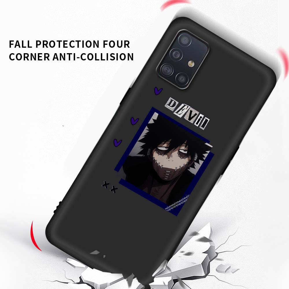 Dabi My Hero Academia Anime Phone Case For Samsung Galaxy A51 A71 A21S A12 A11 A31 A41 A72 A01 A03s A52 A32 A22 A13 5G Cover