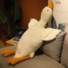 50cm-130cm Kawaii Big White Goose Plush Toys Soft Big Goose Throw Pillows Fluffy Sleep Pillow Cute Animal Dolls Gifts For Girls