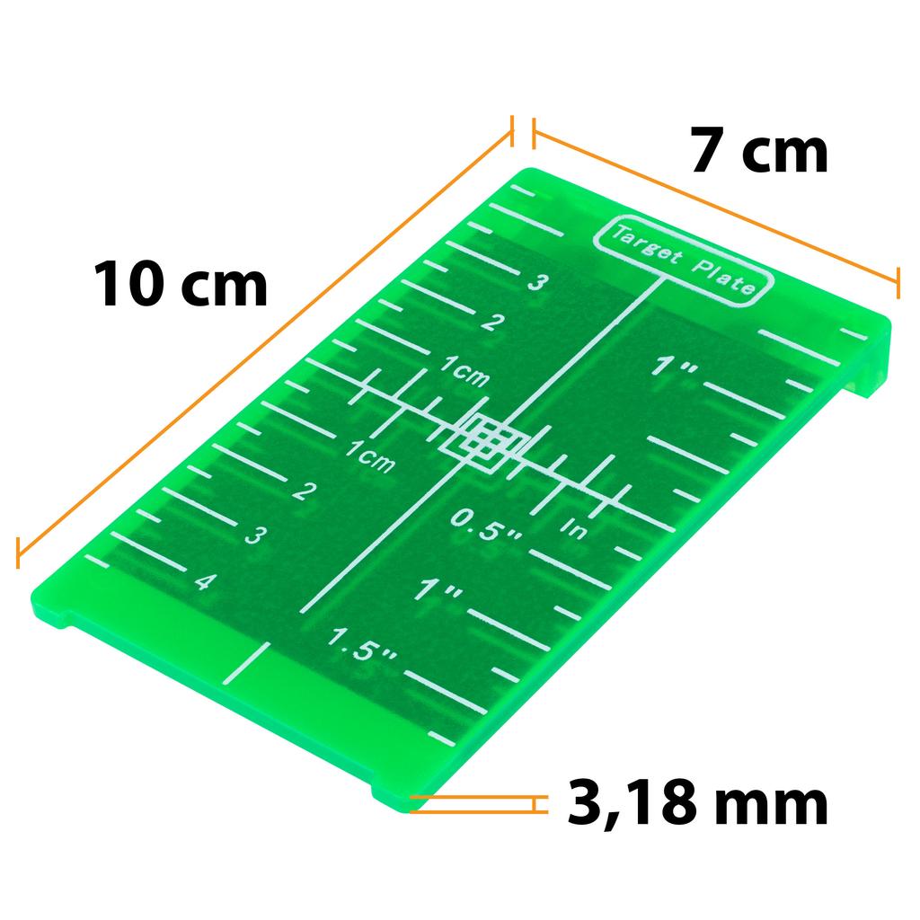 Green Dial For Reading The Laser Level Measurement