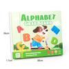 Wooden Puzzle Kids Colorful Alphabet Puzzles Montessori Early Learning Educational Toys Matching Game for Children Letter Match