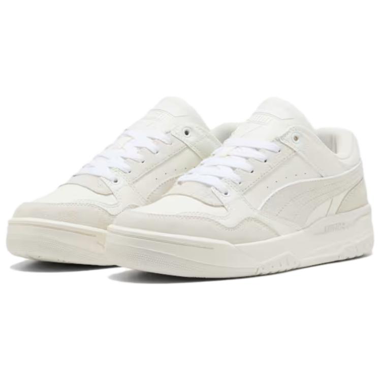 Puma Rebound Retro Varmhvite Dampgrå Unisex Sneakers Krem 400214-02