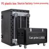 PE Plastic Large Flight Case for Audio Equipment and Spare Parts