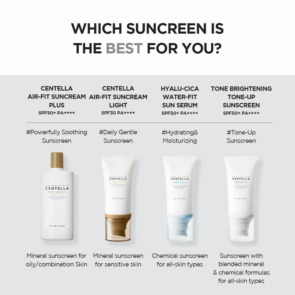 SKIN1004 UV-Schutz 50ml Sonnenschutz 50ml Sonnencreme UV-Creme Make-up-Grundierung Aufhellend / Aufhellend Ton-Up / Ton-Up