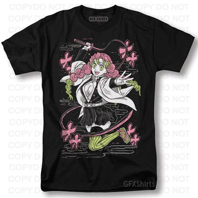 Mitsuri Kanroji Shirt Demon Slayer Anime Manga Hentai Waifu Senpai T-shirt Unisex T-shirt