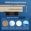 Universal Hide Wireless Phone Chargers 10W Quick Charge Under Desk Install For Multiple Surfaces Keep Workspaces Clean