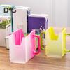 Juice Box Holder for Toddlers Anti-Squeeze Cup Holder with Handle Adjustable Milk Carton Stand Spill-Proof Kids Pouch Holder Lightweight Portable