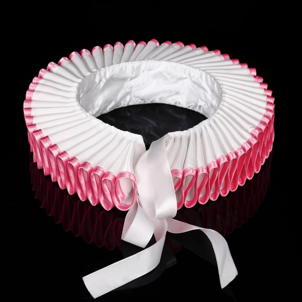 Opera Halloween Neck Ruffled Collar Vintage Renaissance False Collar  Cosplay