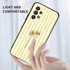 Colorful Striped Minimalist INS Couple   Phone Case for Samsung Galaxy A73 A23A53 A33 A14 A24 A13 A72 A22 A52 5G A32 A54 A34