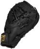 ZETT Litex First and Last Bat Mitt for Baseball and Black BSFB56923L Softball, Left-Handed Throw, (1900),