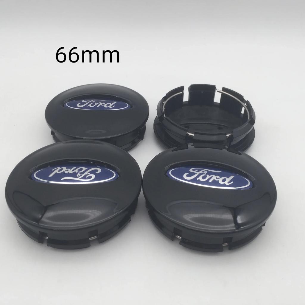 Nowe naklejki samochodowe 2026 4 szt. 3D do ford 54mm 63mm 66mm Emblemat samochodowy Nakładki na środek piasty koła Naklejka Odznaka naklejka Naklejka styling auto Acc