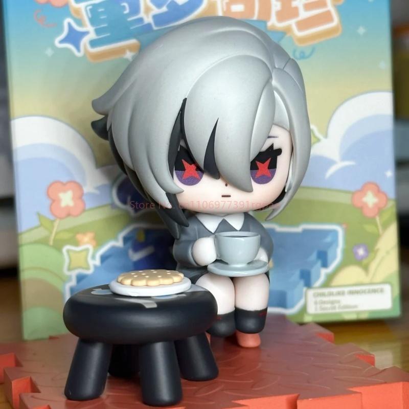 New Genuine Genshin Impact Blind Box Collectible Figurines Cosplay Display Figurines Mystery Box Cute Amber Ornament Toys Gifts