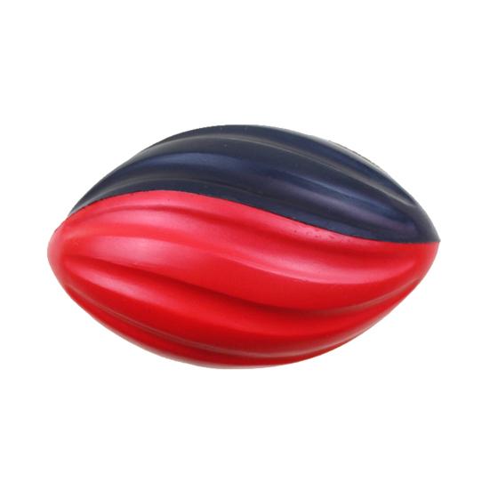 Soft Rugby Ball Kids Foam Spiral Football Toy Easy Grip Decompression Toy Hand-Eye Coordination Training Small Footballs for School Sports Party Game