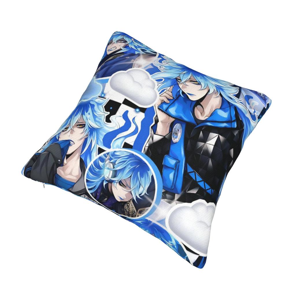 Printed Twisted Wonderland Idia Shroud Pillowcase Cushion Cover Decoration Ignihyde Game Pillow Case Cover Home Drop Shipping