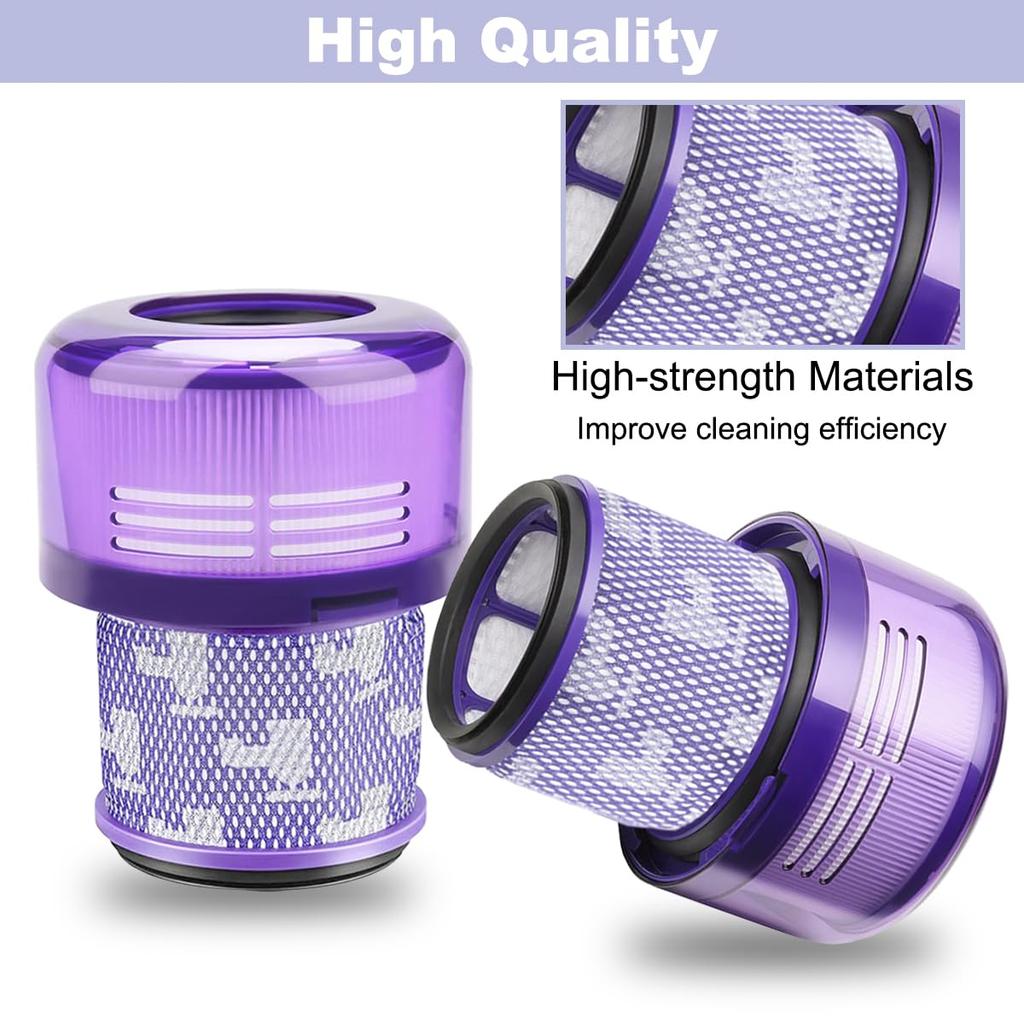 EATBALE Accessory Kit Dreame L10s for Xiaomi Plus Robot Vacuum Includes 1 Main 8 Side 4 HEPA 4 Dust and 6 Mop Pads (for Ultra/L10 Ultra) X10+/X10