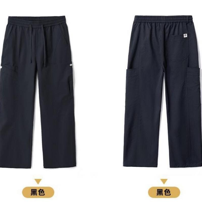 Tooling casual pants men's summer straight loose new trend wide-leg outdoor charge pants