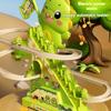 Hot New Dinosaur Stair Climbing Flashing Lights And Music Roller Coaster Track Toy Parent Child Interactive Escalator Toys