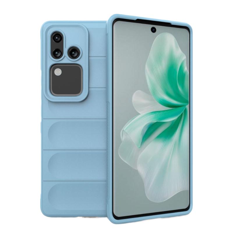 

Case For VIVO S18 5G Back Cover Case Soft Silicone Anti-fall Shockproof Phone Protection Cases Funda Coque For VIVO S18 5G сливовий