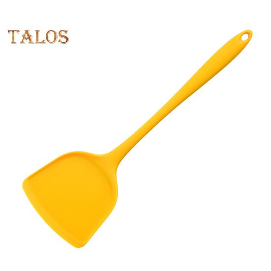 Silicone Spatula Wide Cookware Hanging Hole Design Practical Silicone Chinese Spatula Kitchenware Cooking Utensils