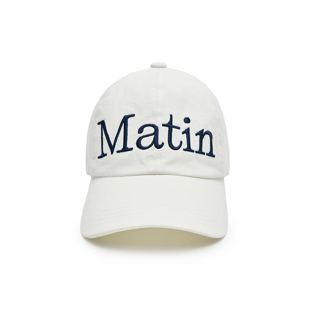 [Matinkim] Logo Stitch Ball Cap FREE