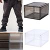 Shoe Organiser Box Stackable Clear Shoe Box For Closet Shoe Containers Sneakers Display Case Space Saving Storage Bin