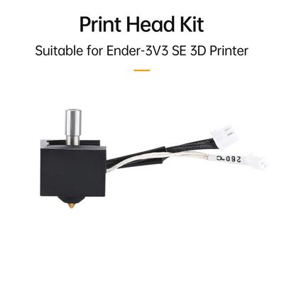 Kit de cabezal de impresión Creality para impresora 3D Ender-3V3 SE, boquilla de latón de 0,4mm, bloque térmico de aleación de aluminio